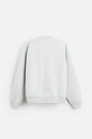 SWEAT RAS DU COU À PIÈCE