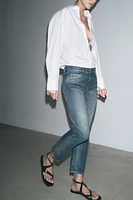 JEAN ZW COLLECTION DROIT TAILLE BASSE 7/8