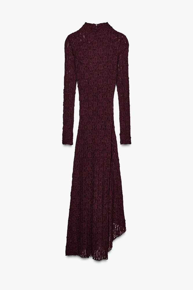 LACE MIDI DRESS