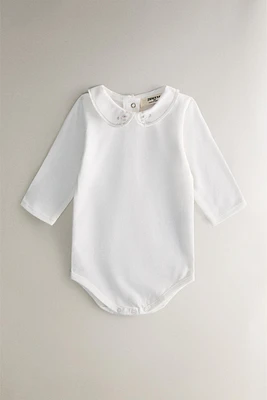 BODY BÉBÉ BRODERIE SOURIS