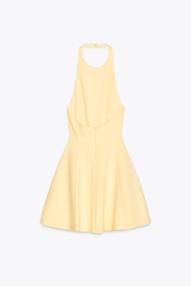 HALTER SHORT DRESS