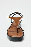 STRAPPY PLATFORM SANDALS