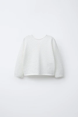 OPEN KNIT SWEATER