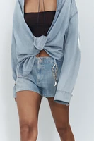 TRF DENIM SHORTS