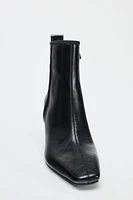 POINTED TOE HEELED ANKLE BOOTS