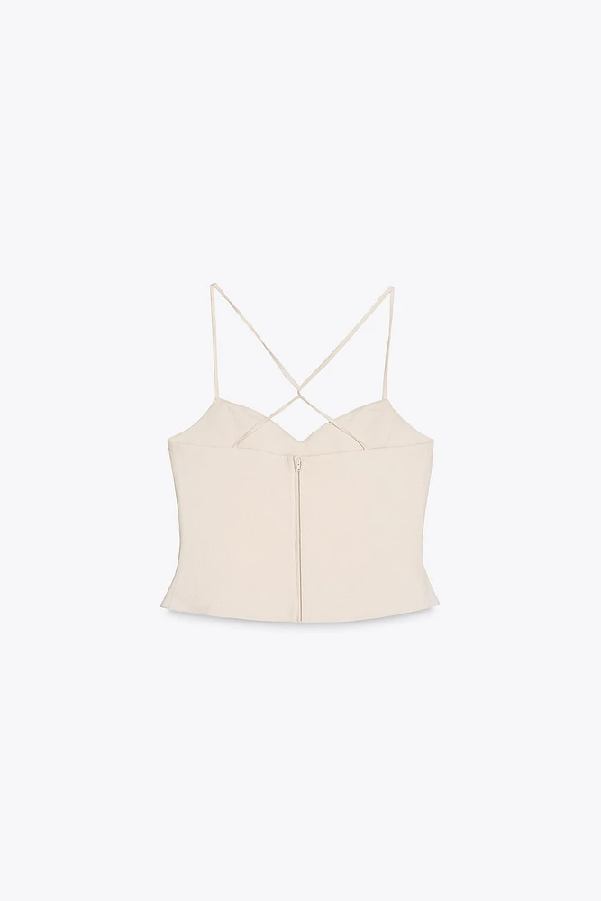 PLEATED TOP