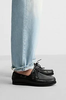 LIMITED EDITION LEATHER BOAT SHOES