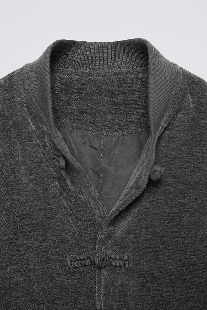 TEXTURED WEAVE JACKET
