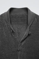 TEXTURED WEAVE JACKET