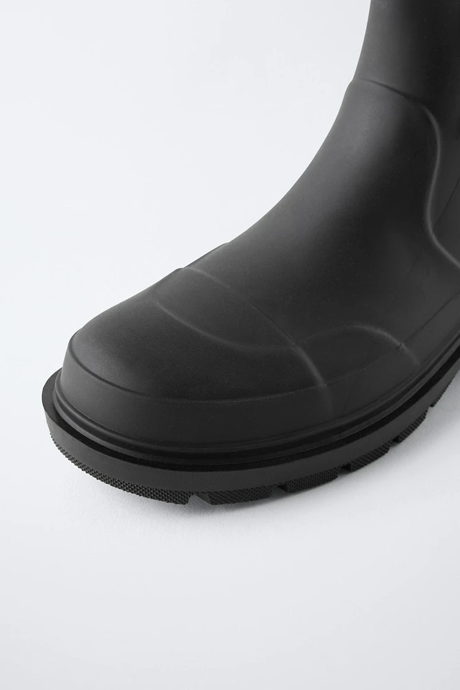 ELASTIC RAIN BOOTS
