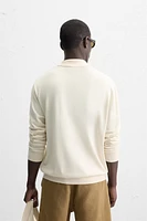 KNIT COTTON - LYOCELL POLO SHIRT