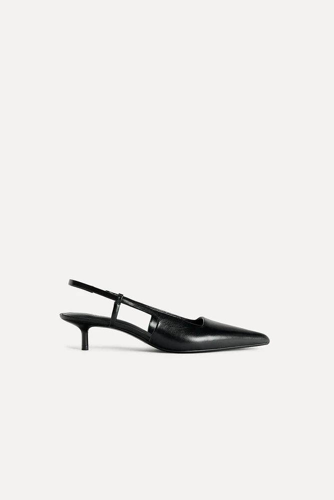 LEATHER SLINGBACKS 50TH ANNIVERSARY