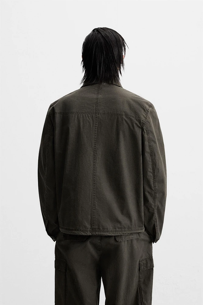 WASHED TECHNICAL JACKET