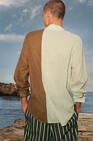 CHEMISE COLOR BLOCK RAYURES LIMITED EDITION