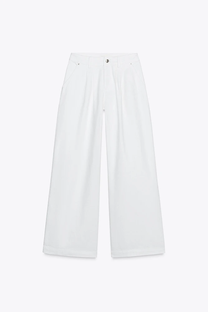 JEAN Z1975 WIDE LEG TAILLE NORMALE PINCES