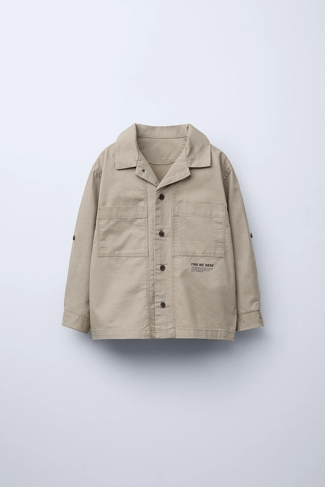 TECHNICAL TEXT SHIRT