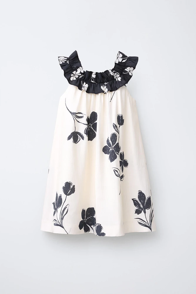 FLORAL PRINT DRESS