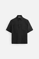 RELAXED FIT FLOWY SHIRT