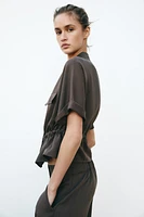 SHORT SLEEVE SAFARI SHIRT