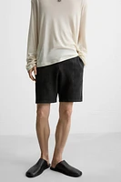 RELAXED FIT KNIT SHORTS