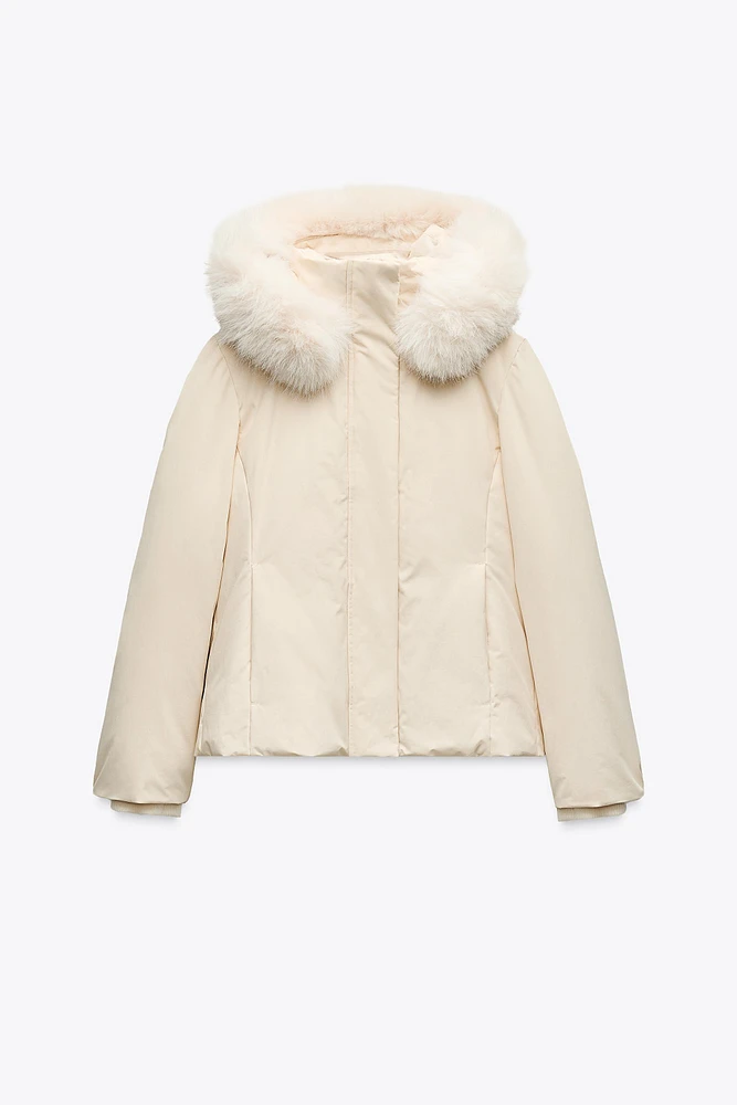 HOODED DOWN JACKET ZW COLLECTION