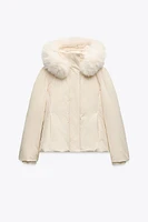 HOODED DOWN JACKET ZW COLLECTION
