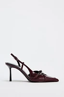CHAUSSURES À TALONS AVEC BRIDES ET BOUCLES
