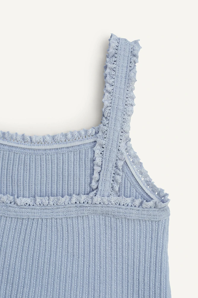 LIMITED EDITION RIBBED TANK TOP