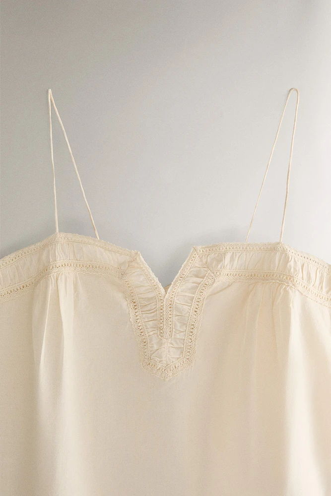 TOP COTON BRODERIES