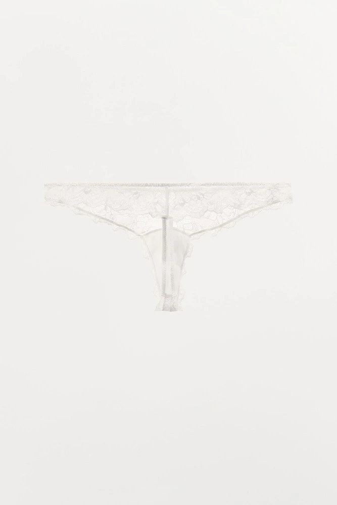 TANGA DENTELLE