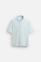 CHEMISE JACQUARD RAYURES