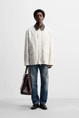 VESTE DÉLAVÉE BIMATIÈRE
