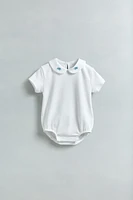 FISH EMBROIDERED BODYSUIT