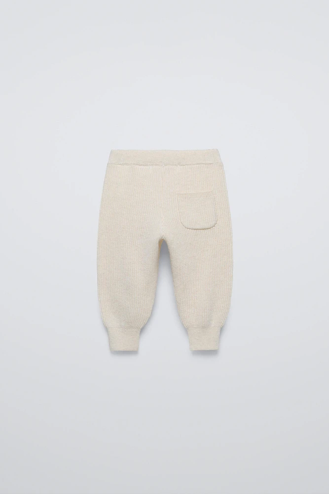 KNIT JOGGER PANTS