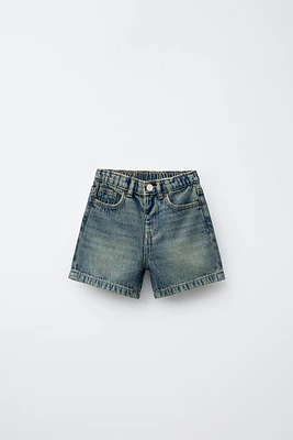 DENIM BERMUDA SHORTS