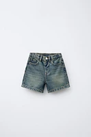 DENIM BERMUDA SHORTS