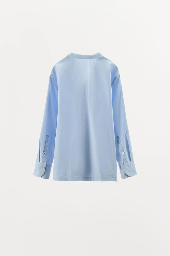 CHEMISE PYJAMA COTON