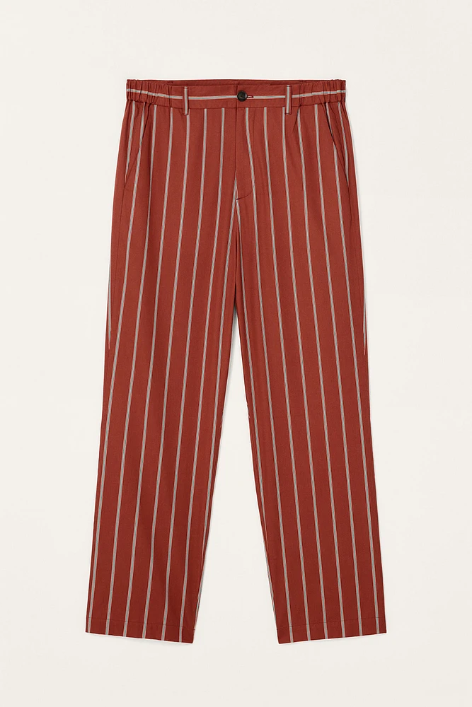 PANTALON COUPE DÉCONTRACTÉE À RAYURES ÉDITION LIMITÉE