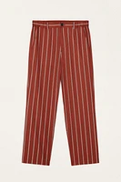 PANTALON COUPE DÉCONTRACTÉE À RAYURES ÉDITION LIMITÉE