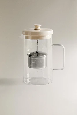 BOROSILICATE GLASS TEAPOT WITH INFUSER