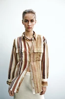 OVERSIZED STRIPED SHIRT