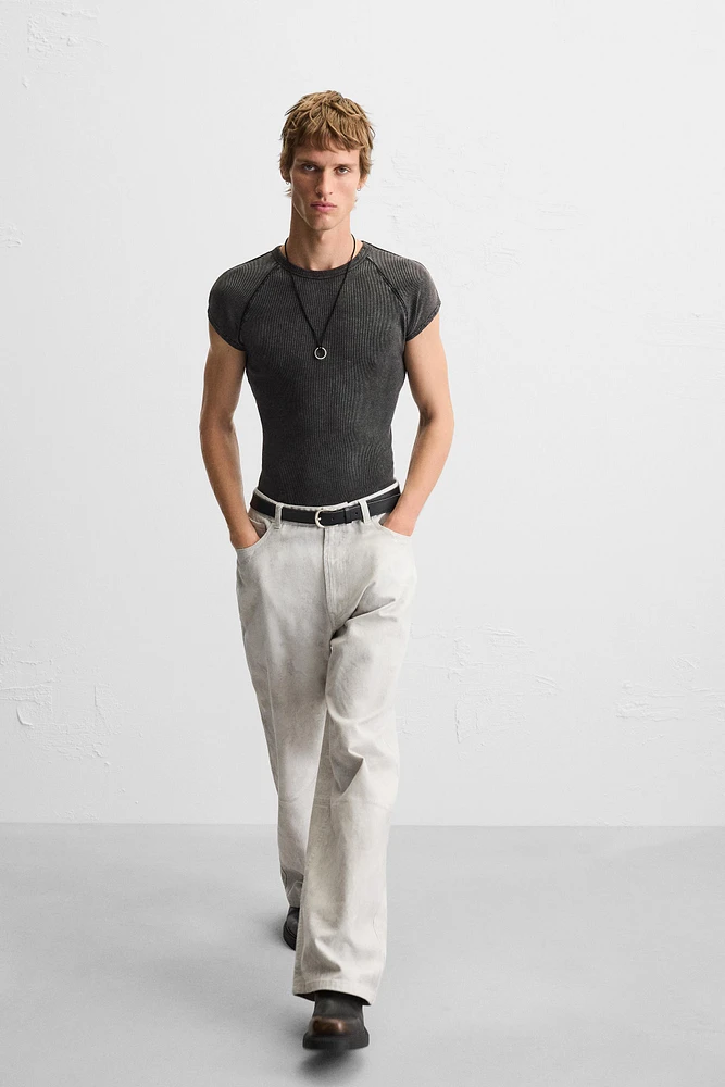 PANTALON IMPRIMÉ ABSTRAIT