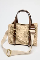 MINI SAC SHOPPER AVEC TOP TRESSÉ