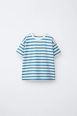 STRIPE PRINT T-SHIRT
