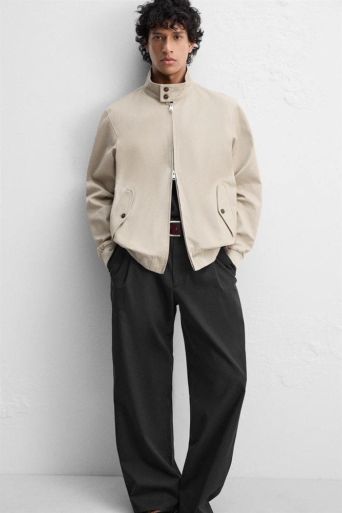 BLOUSON BOMBER AVEC COTON