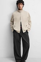 COTTON BOMBER JACKET