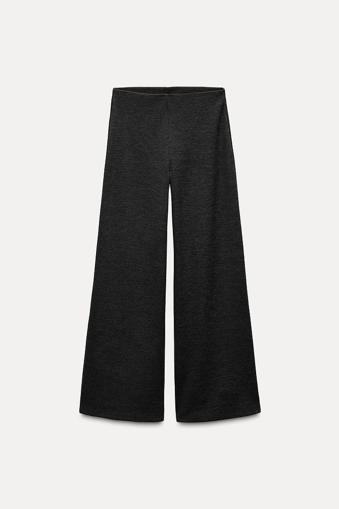 PANTALON LARGE SOFT PIQUÉ