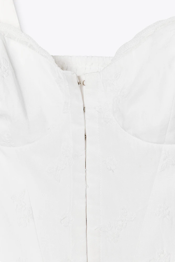 TOP STYLE CORSET BRODÉ