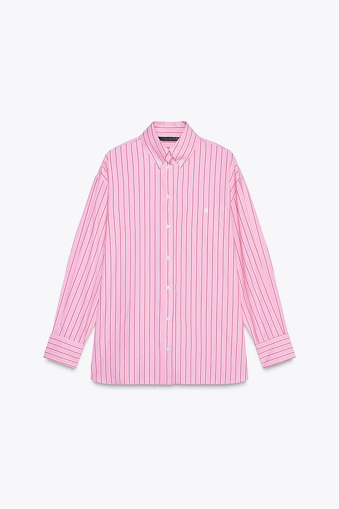 OVERSIZED STRIPED SHIRT