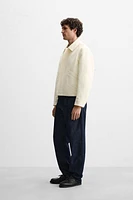 CROPPED FIT COTTON JACKET